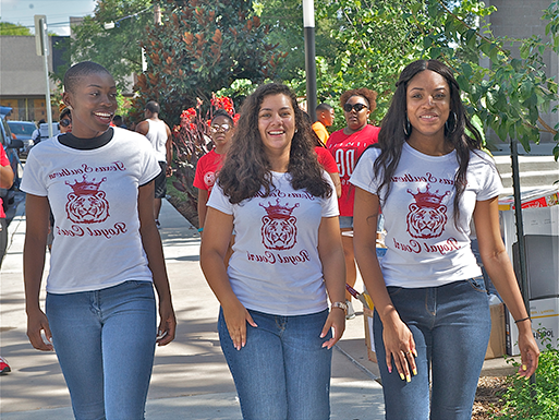 Group of Students on campus